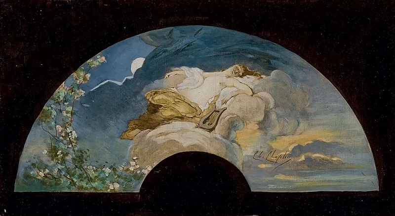 Charles Joshua Chaplin - Erato sonnecchiava all'imbrunire